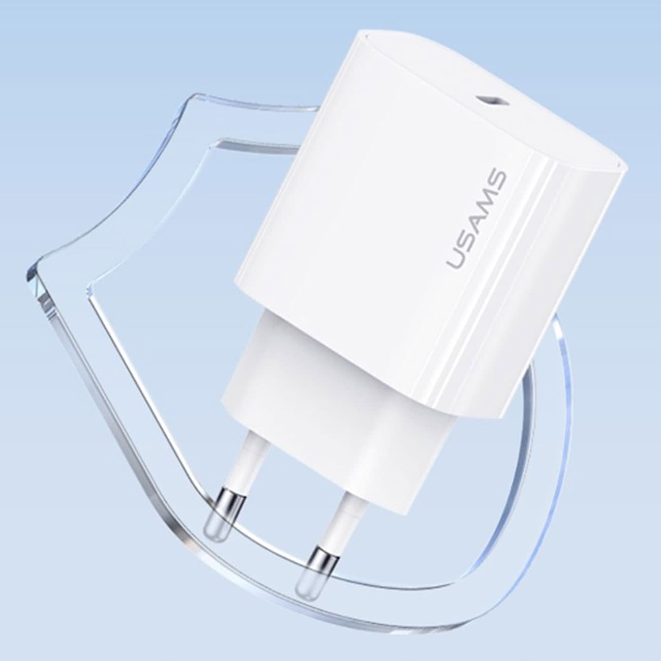 شارژر دیواری یوسامز USAMS مدل CC226 توان 20 وات — تصویر ۹
