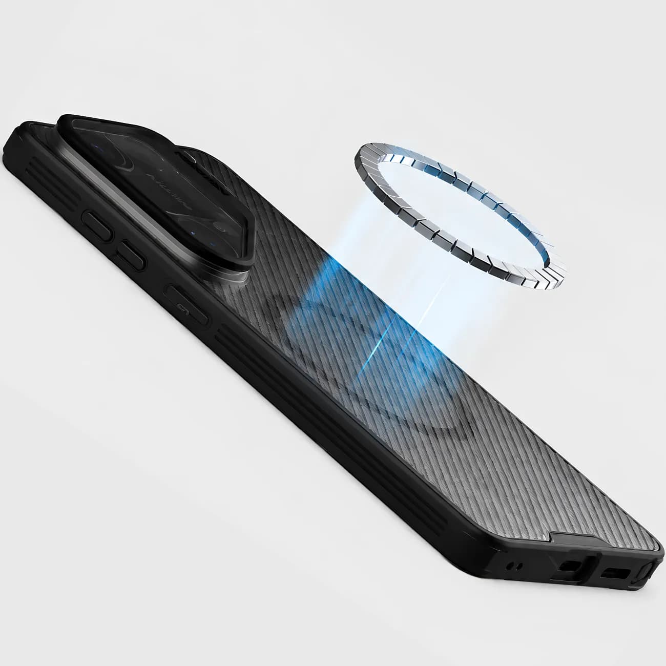 قاب نیلکین Nillkin سامسونگ گلکسی S26 اولترا مدل CamShield Prop Magnetic Clear — تصویر ۵