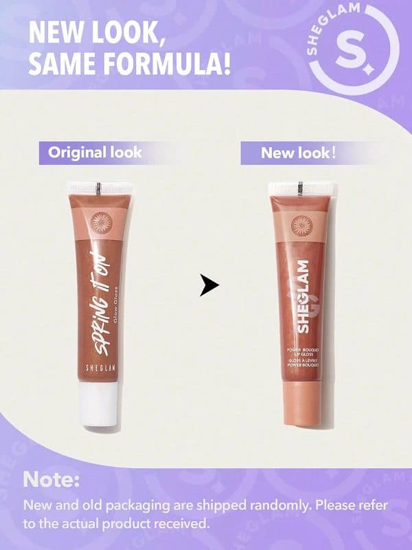 برق لب POWER BOUQUET LIP GLOSS-ESPRESSO YOURSELF شیگلم SHEGLAM — تصویر ۶