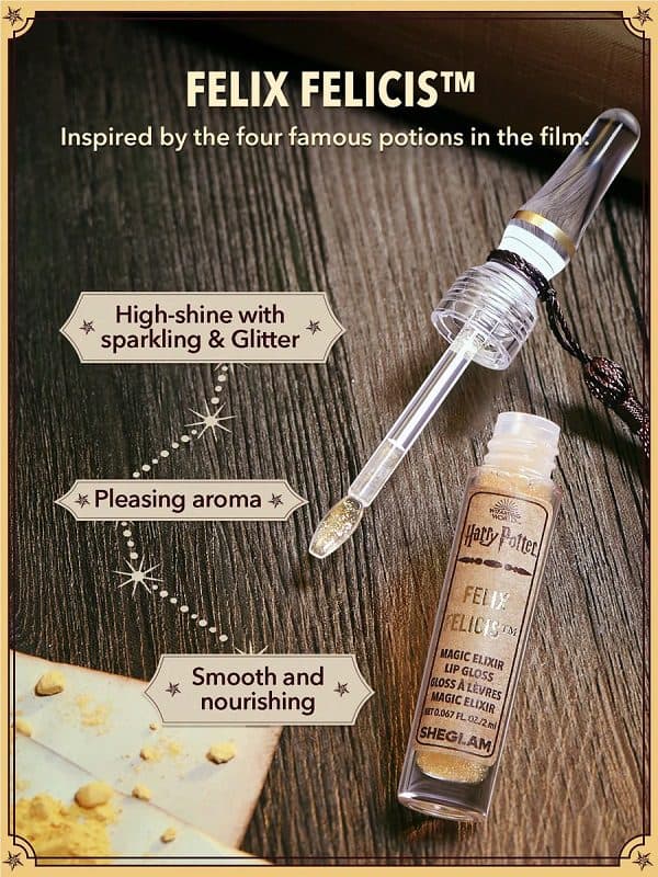 برق لب HARRY POTTER™ MAGIC ELIXIR رنگ ‏FELIX ‏FELICIS™ — تصویر ۵