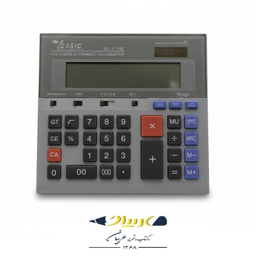 ماشین حساب طرح casio مدل DJ‑2170C