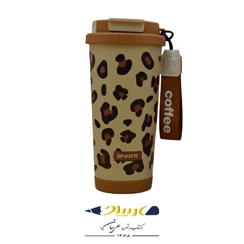تراول ماگ COFFEE مدل فانتزی | ظرفیت ۵۵۰ میلی‌لیتر — تصویر ۳