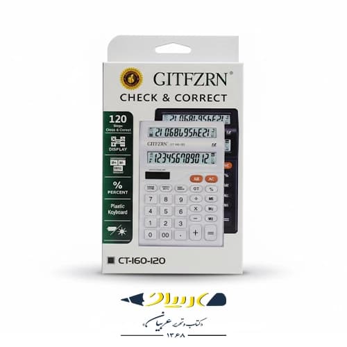 ماشین حساب رومیزی مدل CT-160-120 — تصویر ۲