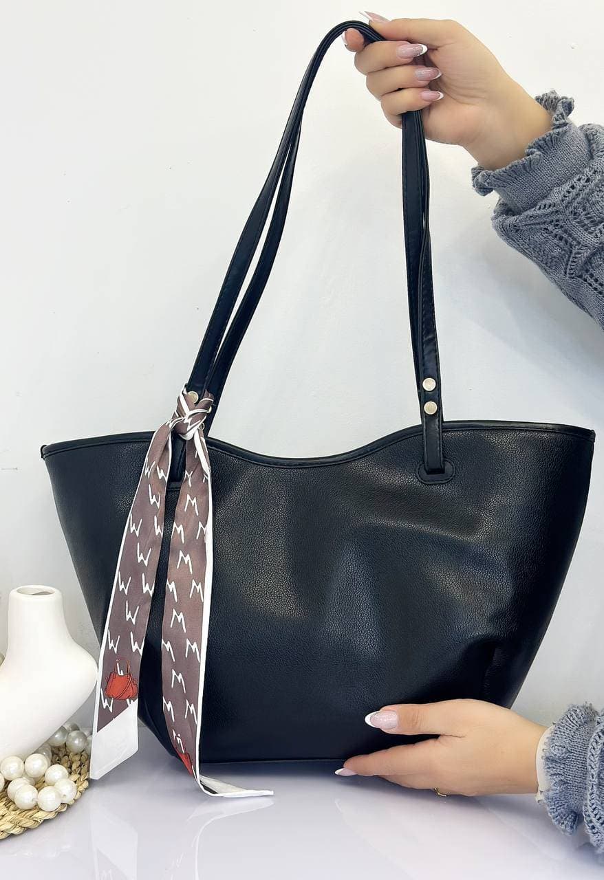 کیف دوشی زنانه بزرگ مدل اسکارف‌دار- کد 740