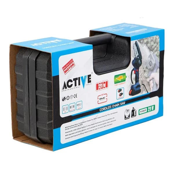 اره زنجیری شارژی اکتیو 10 سانتی متر مدل AC-33100L — تصویر ۶