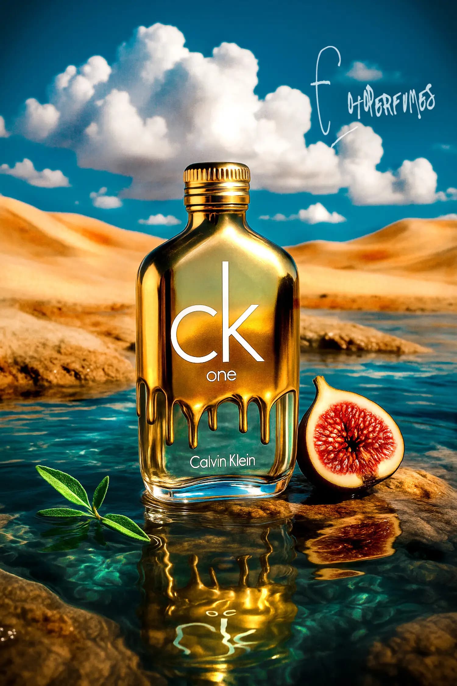 عطر ادکلن کلوین کلین (سی کی) وان گلد اصل | Calvin Klein CK One Gold — تصویر ۲