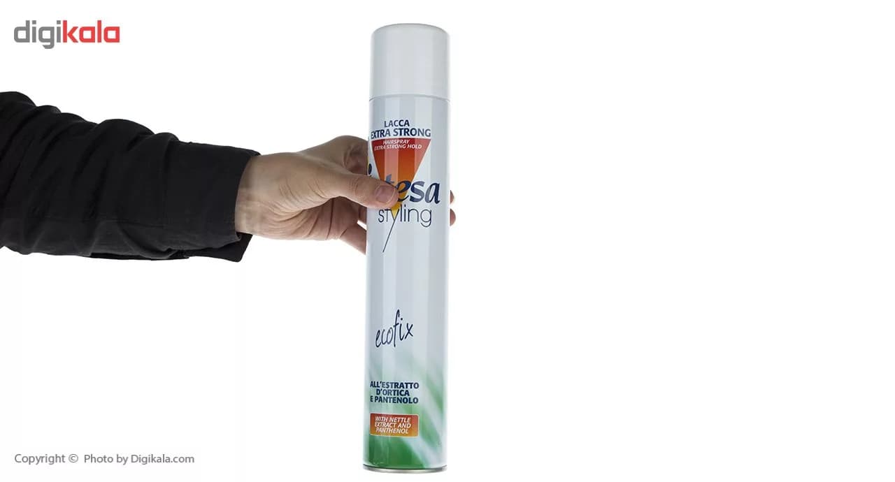 اسپری نگهدارنده حالت مو اینتسا مدل Ecofix حجم 500 میلی لیتر — تصویر ۳