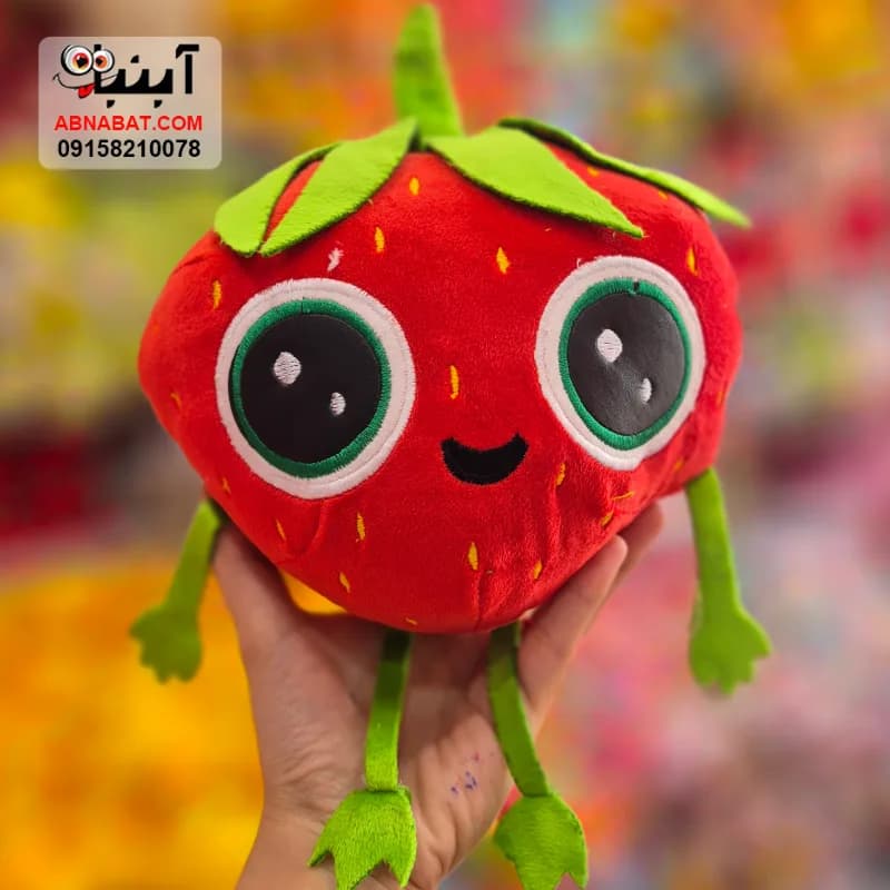 عروسک فرنگیس قرمز 28 سانتی کد 1466