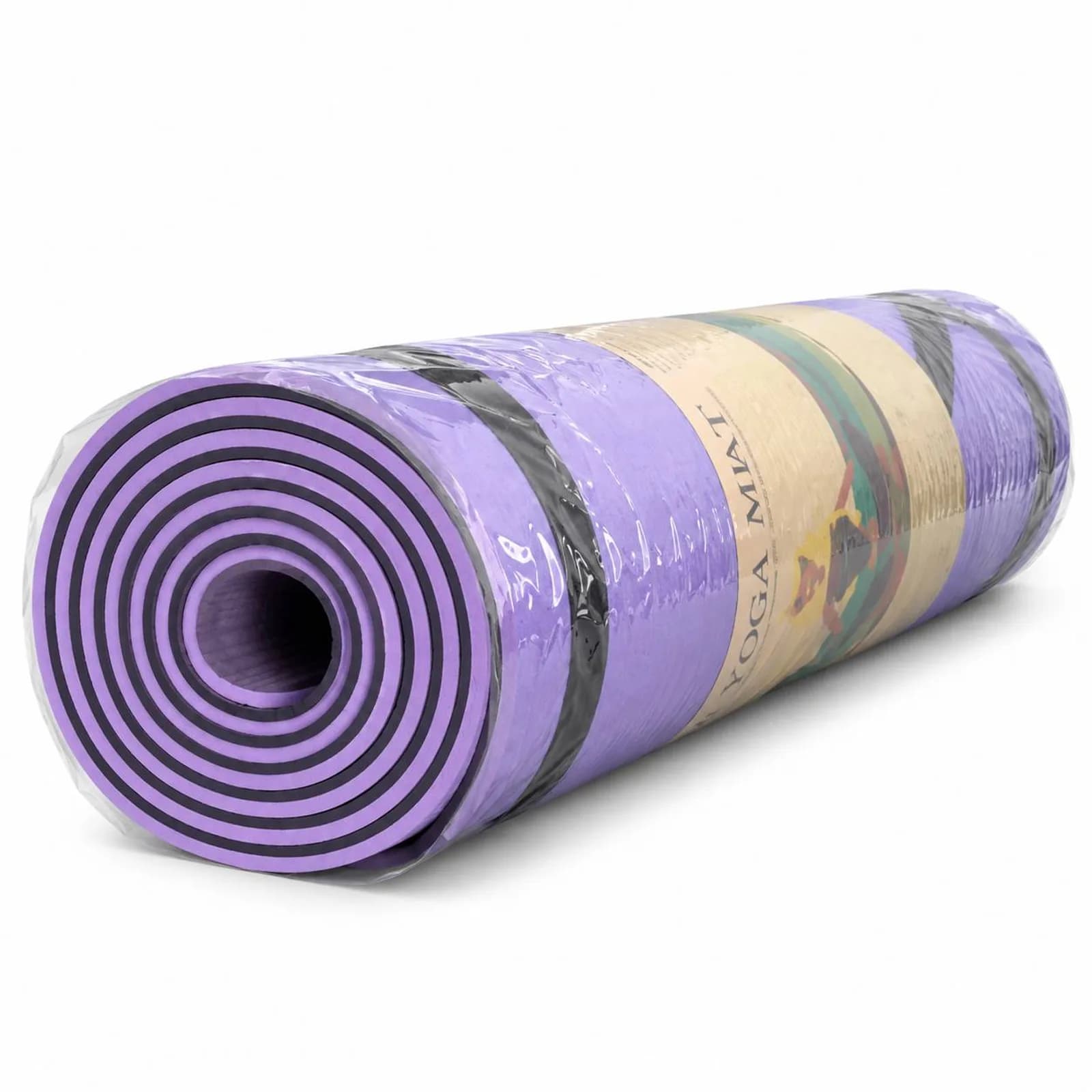 مت یوگا 6 میل TPE خط دار در 8 رنگ شناسه 10100714 — تصویر ۶