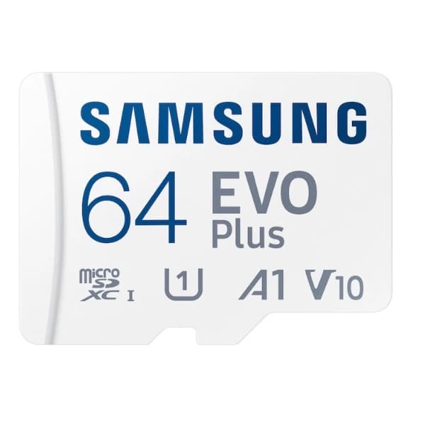 کارت حافظه سامسونگ Evo Plus 64GB microSDXC A1 V10 ظرفیت 64 گیگابایت