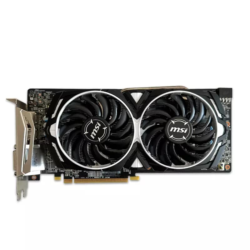 کارت گرافیک ایسوس MSI RX 580 Armor OC 8G GDDR5 استوک