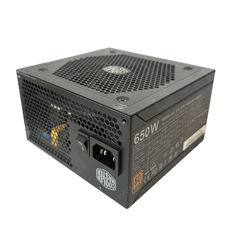 پاور 650 وات کولرمستر Cooler Master MWE Bronze 650W Semi-fanless Modular استوک در حد نو — تصویر ۶