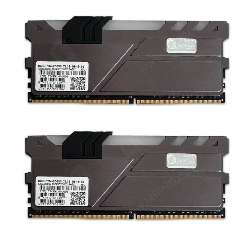 پک رم گیل Geil Evo X II RGB 16GB (8GBX2) DDR4 3200Mhz استوک گارانتی آواژنگ — تصویر ۴