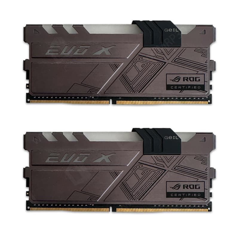 پک رم گیل Geil Evo X II RGB 16GB (8GBX2) DDR4 3200Mhz استوک گارانتی آواژنگ — تصویر ۲