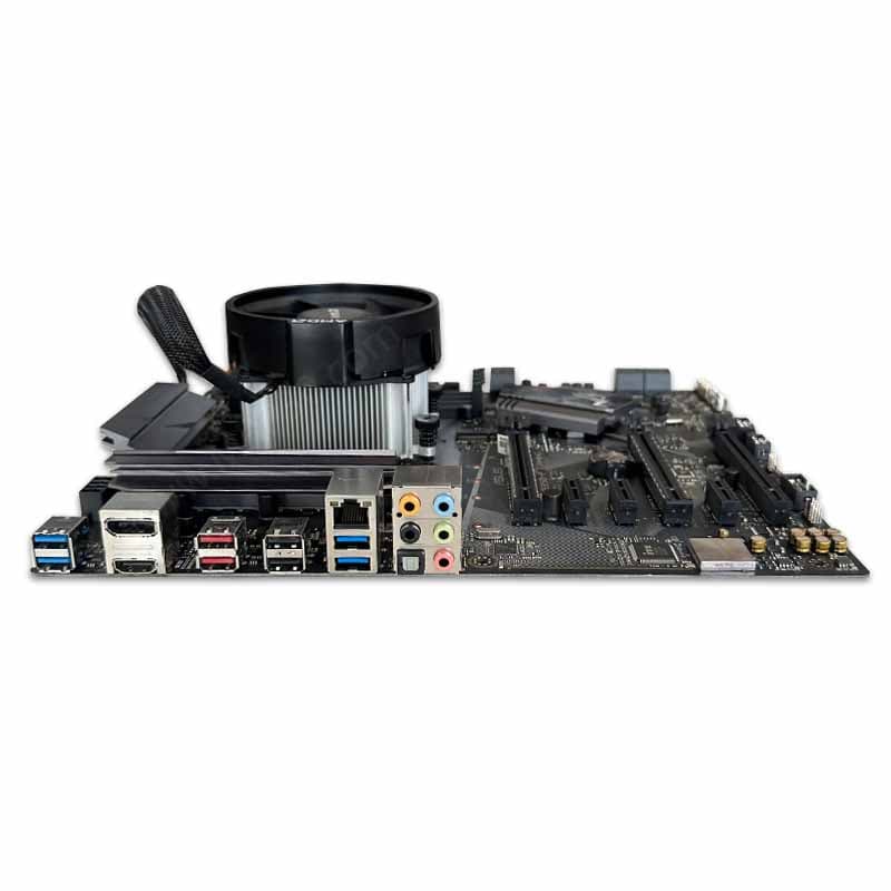 باندل مادربرد ASUS ROG Strix B350 F Gaming + Ryzen 5 1500X استوک به همراه فن — تصویر ۲
