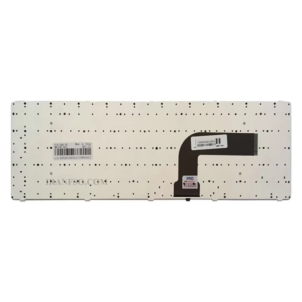 کیبرد لپ تاپ ایسوس K52-K53-N61-UX50 مشکی-بافریم — تصویر ۲