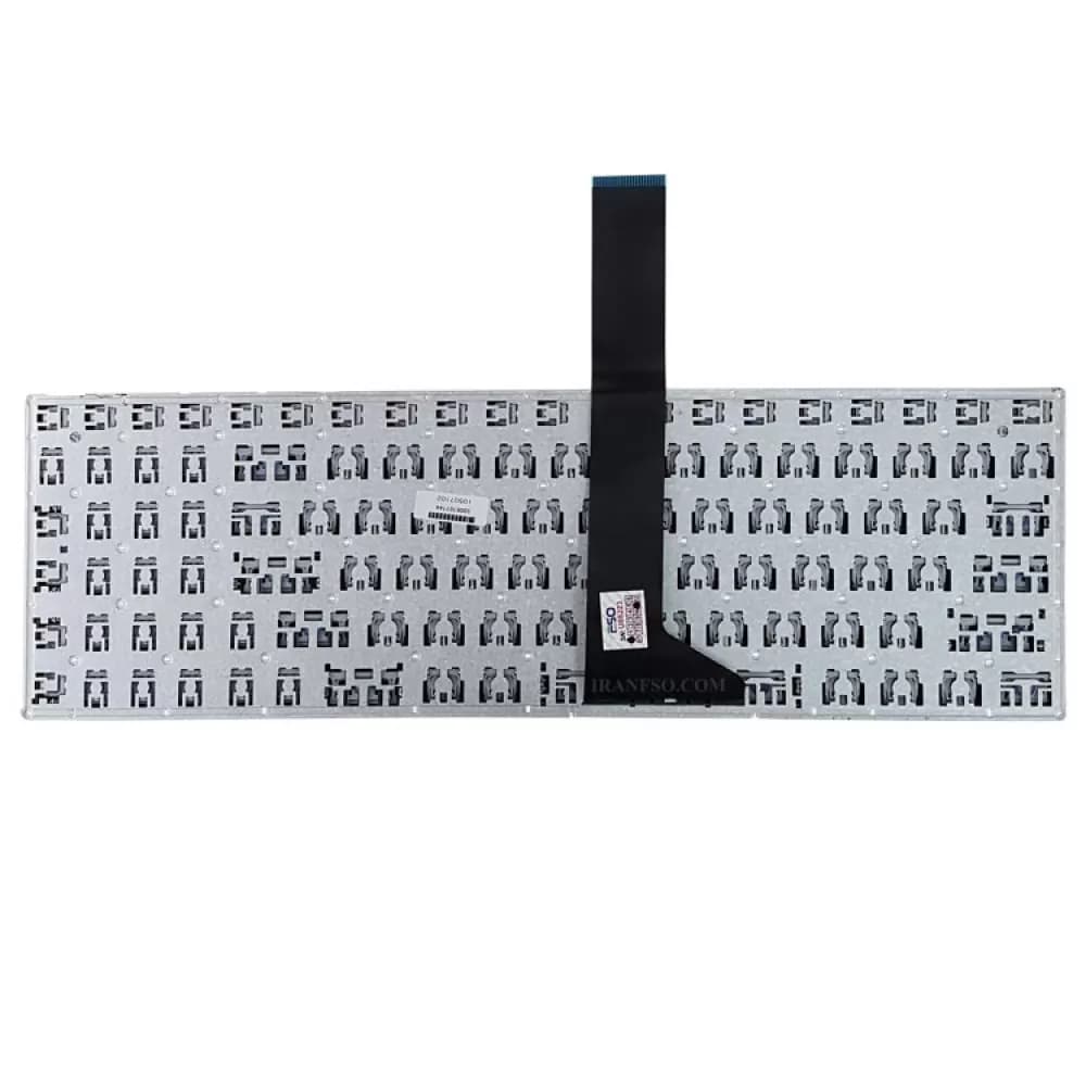 کیبرد لپ تاپ ایسوس X550-K550 مشکی-اینترکوچک فلت بلند — تصویر ۲