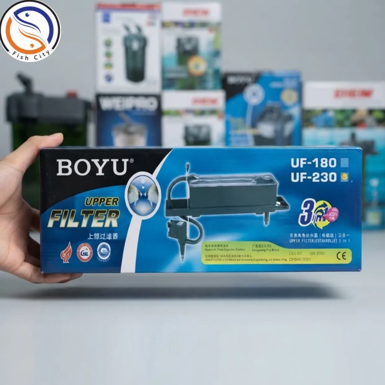 تاپ فیلتر اکواریوم برند بویو مدل UF-230