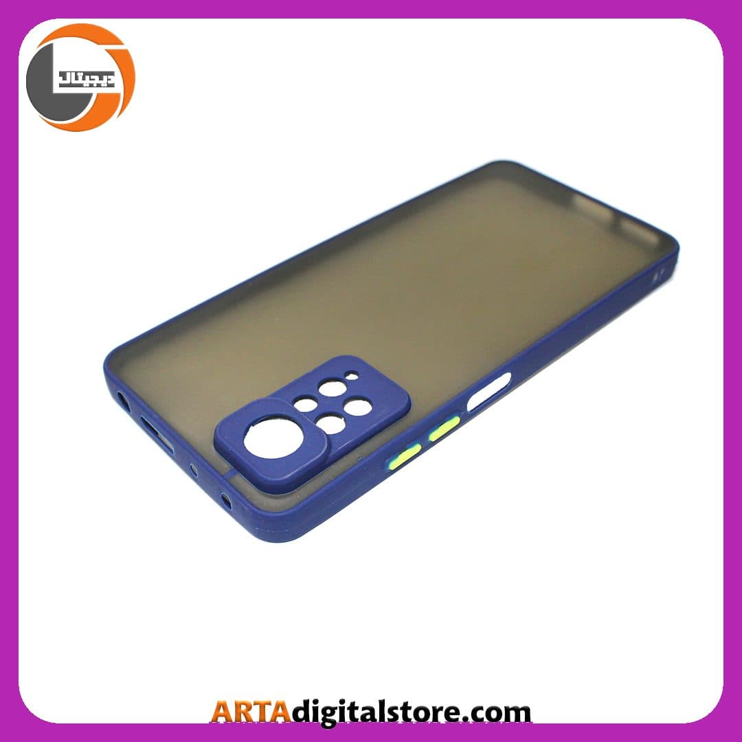 گارد بک کاور Xiaomi Redmi Note 11 آبی — تصویر ۲