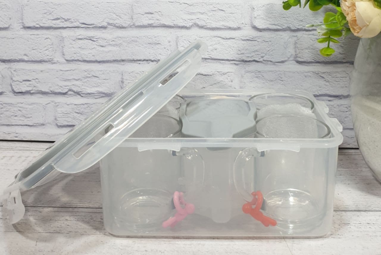 ست چای خوری 4 نفره دسته دار طوسی 17852 لیمون (12)