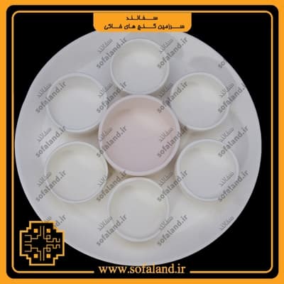 هفت سین سرامیکی طرح قارچی سفالند — تصویر ۲