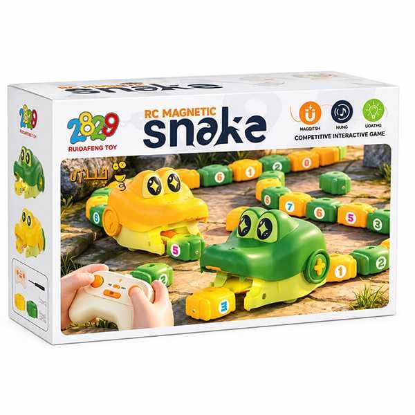 اسباب بازی مار کنترلی مغناطیسی یک عددی مدل RC Magnetic Snake کد RDF-1334 — تصویر ۴
