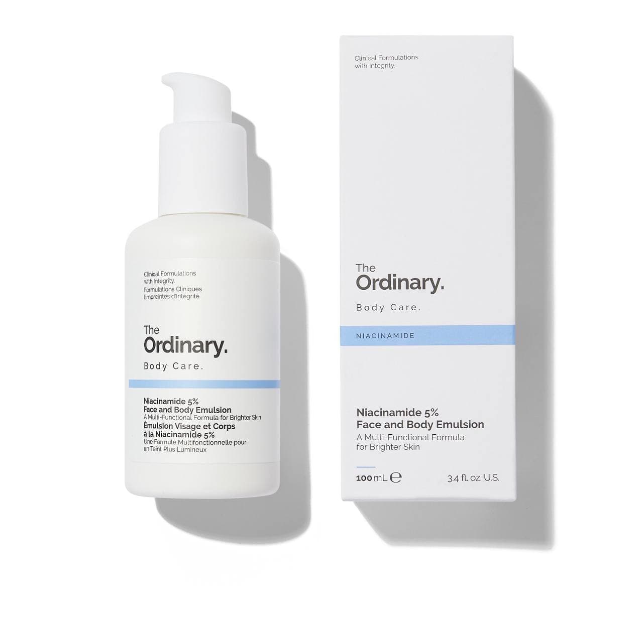 امولسیون نیاسینامید ۵٪ صورت و بدن اوردینری – The Ordinary Niacinamide 5% Face and Body Emulsion | 100ml