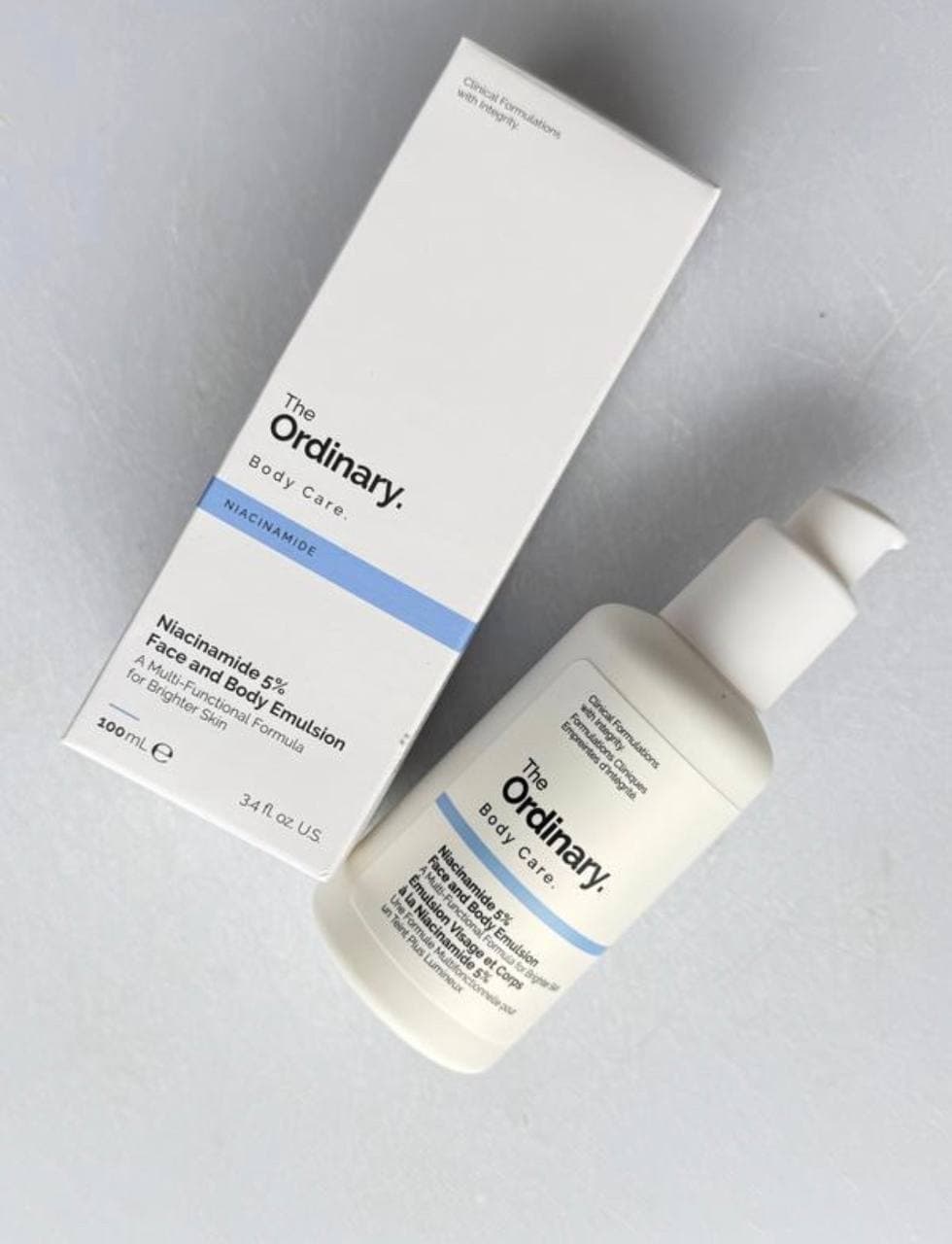 امولسیون نیاسینامید ۵٪ صورت و بدن اوردینری – The Ordinary Niacinamide 5% Face and Body Emulsion | 100ml — تصویر ۲