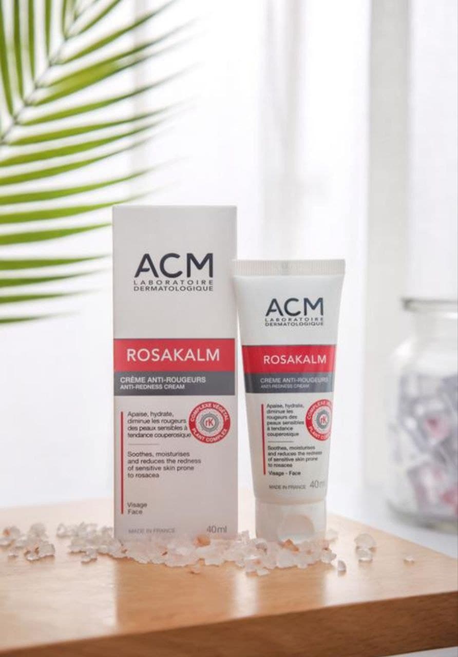 کرم ضد قرمزی و التهاب پوست حساس ایسیام روزاکالم – ACM Rosakalm Anti-Redness Cream | 40ml