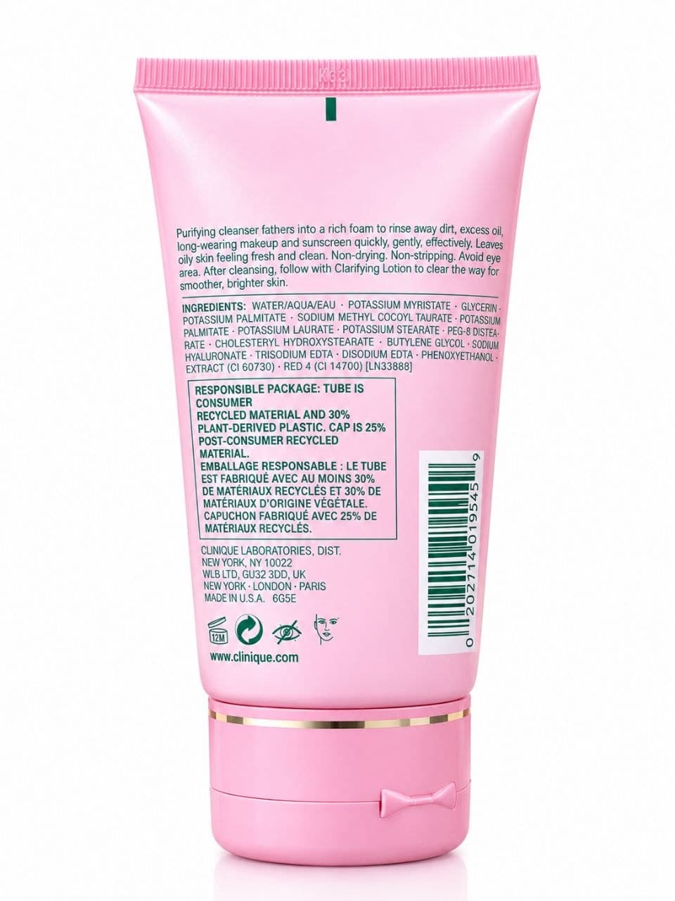 فوم شستشوی کلینیک آل ابوت کلین – Clinique All About Clean Rinse-Off Foaming Cleanser Mousse | 150ml — تصویر ۴