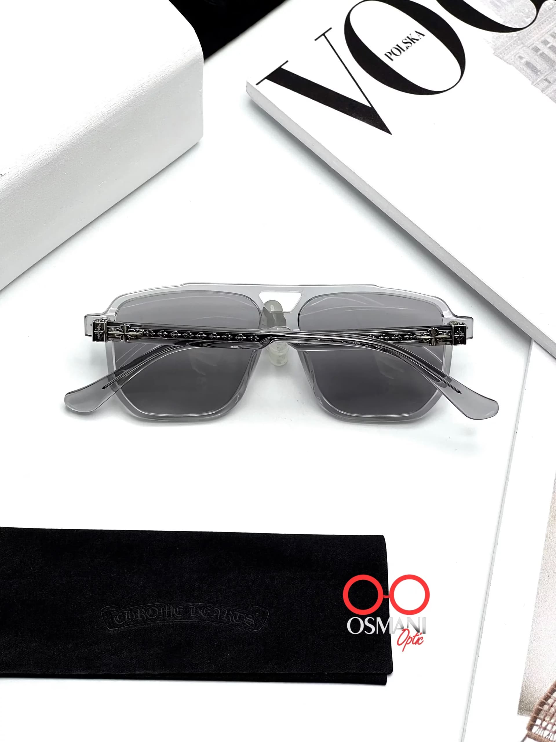 عینک آفتابی اسپرت کروم هرت مدل CHROME HEART CH8168 — تصویر ۶