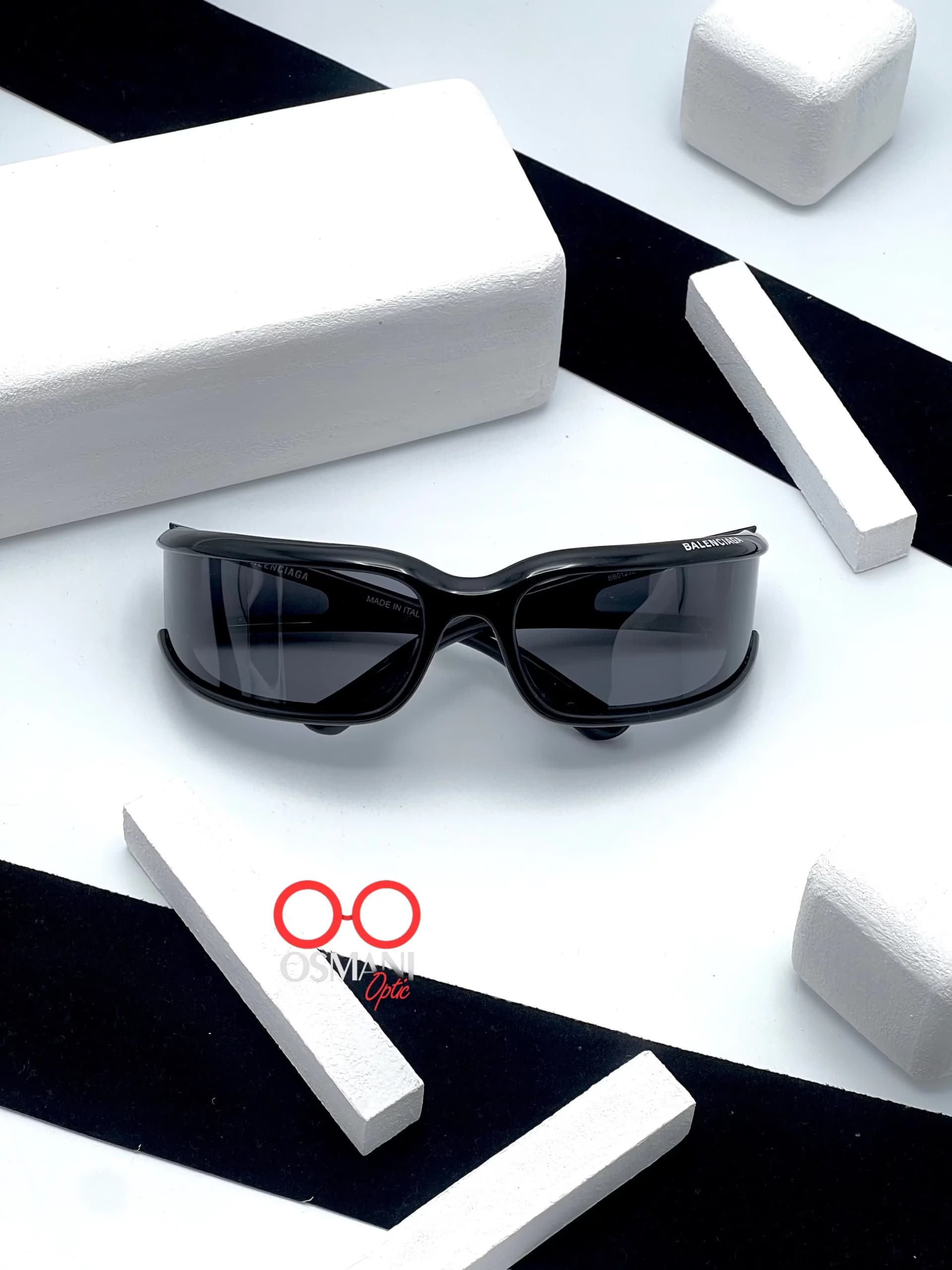عینک آفتابی بالنسیاگا مدل BALENCIAGA BB0123S — تصویر ۳