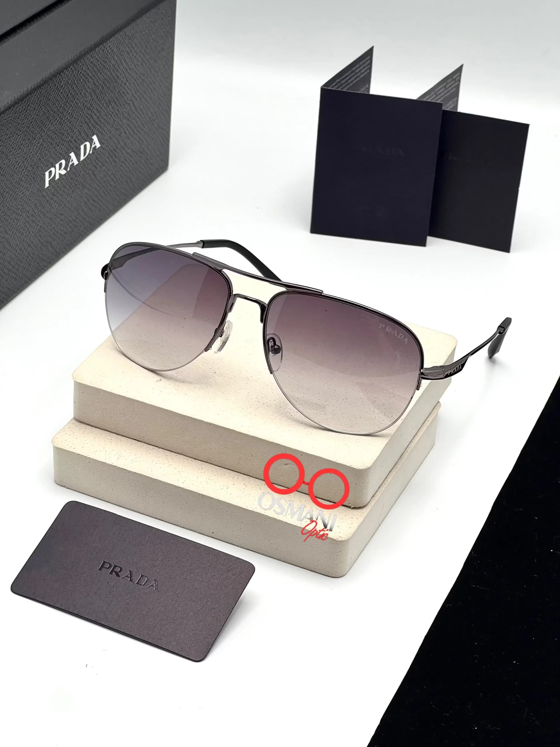 عینک آفتابی مردانه پرادا مدل PRADA PR 78ES