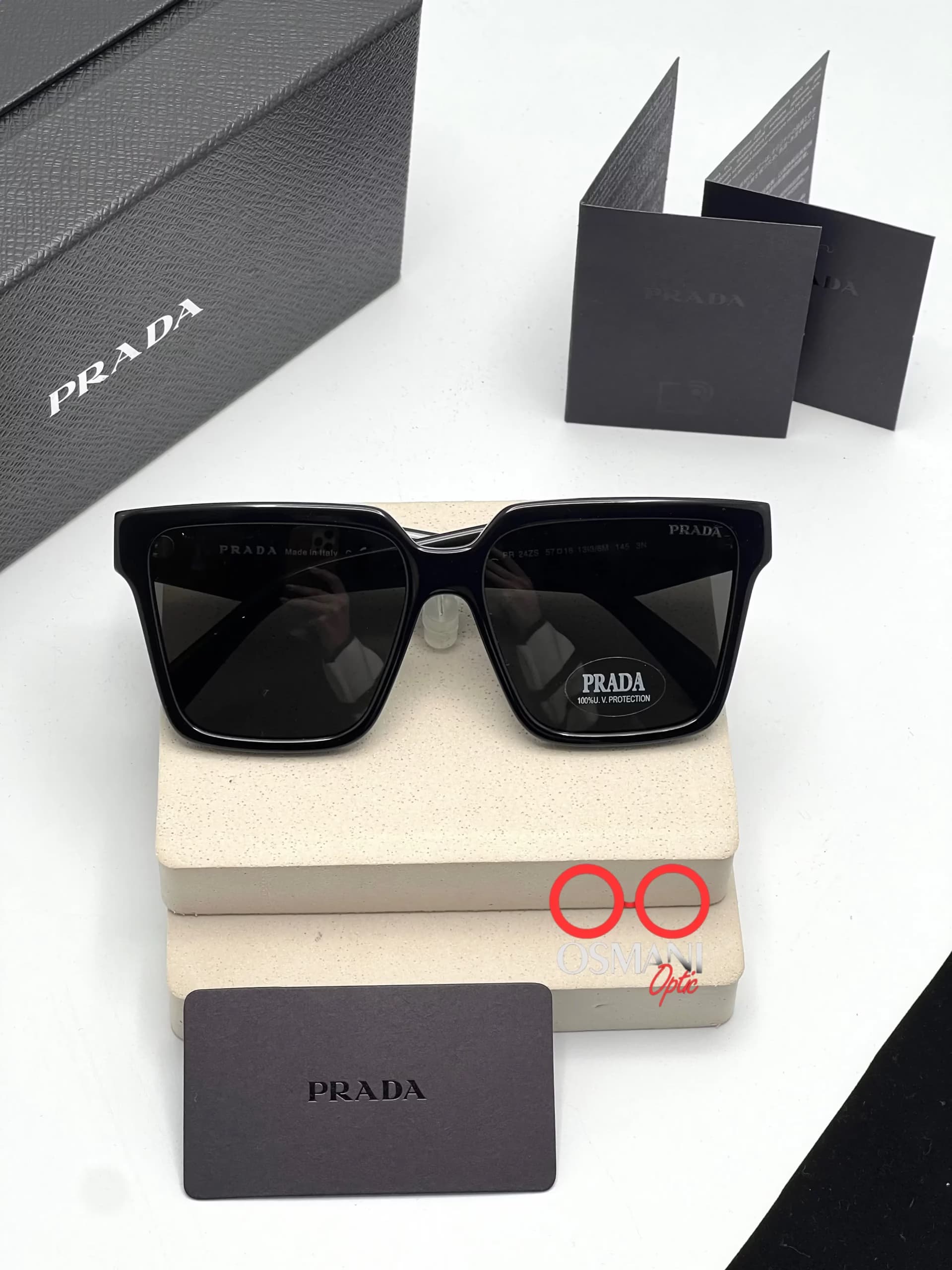 عینک آفتابی اسپرت برند پرادا مدل PRADA PR 24ZS — تصویر ۳