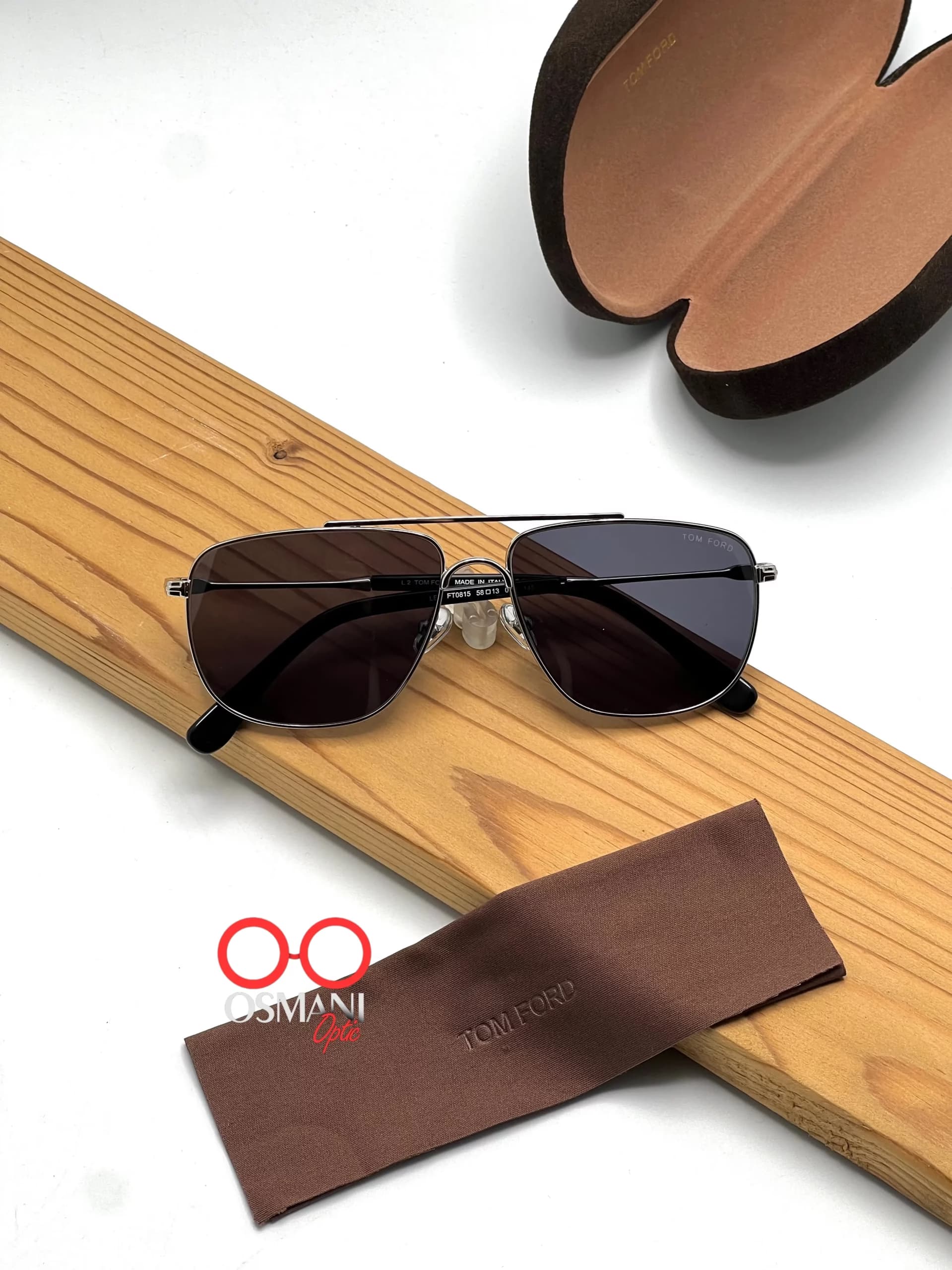 عینک آفتابی مردانه تامفورد مدل Tom Ford TF815 Len — تصویر ۲