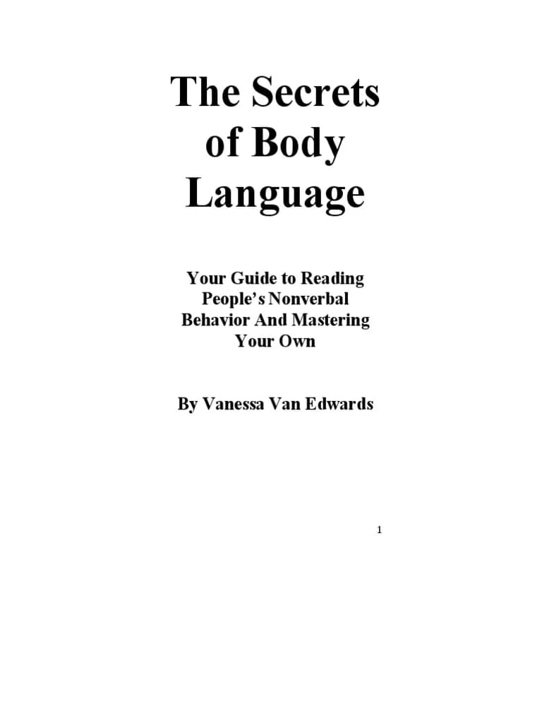 کتاب Secrets and Science of Body Language at Work نسخه انگلیسی PDF