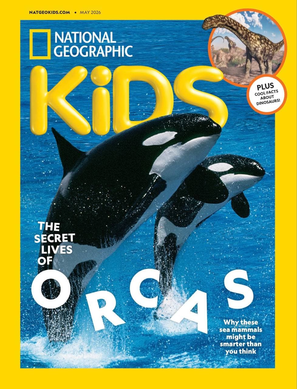 مجله National Geographic Kids USA (May 2026) نسخه انگلیسی PDF