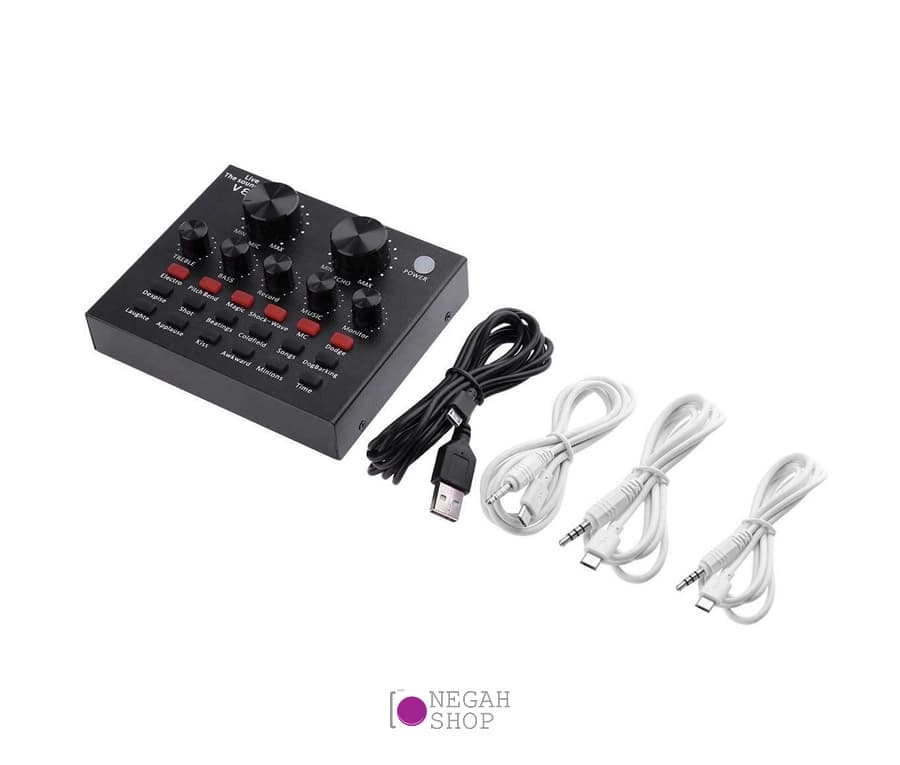 کارت صدا V8 Sound Card BK — تصویر ۴