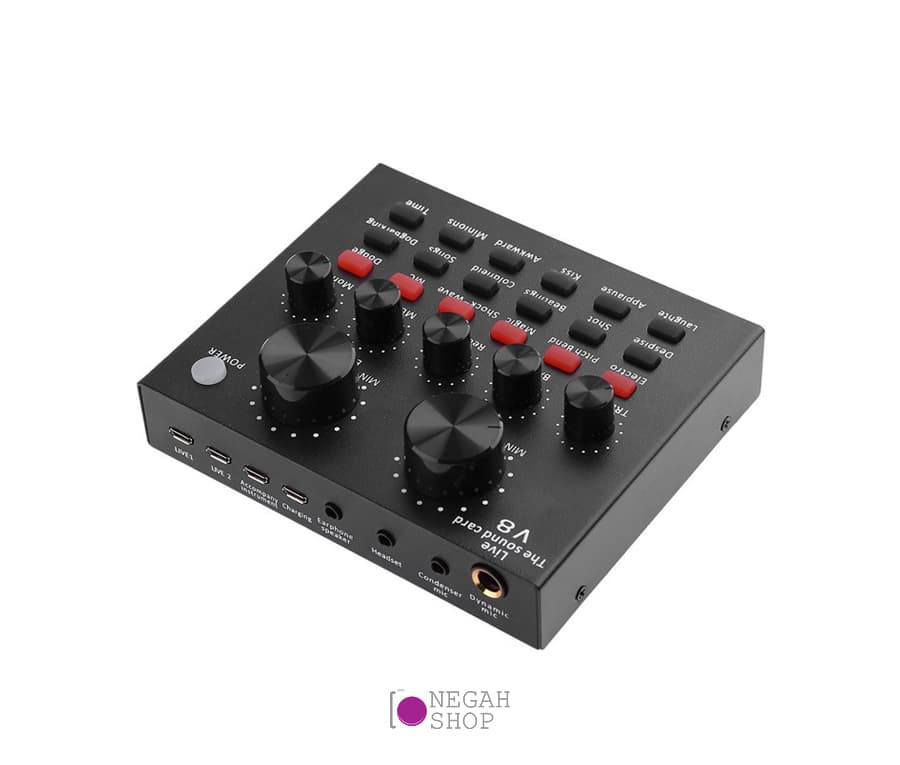 کارت صدا V8 Sound Card BK — تصویر ۲