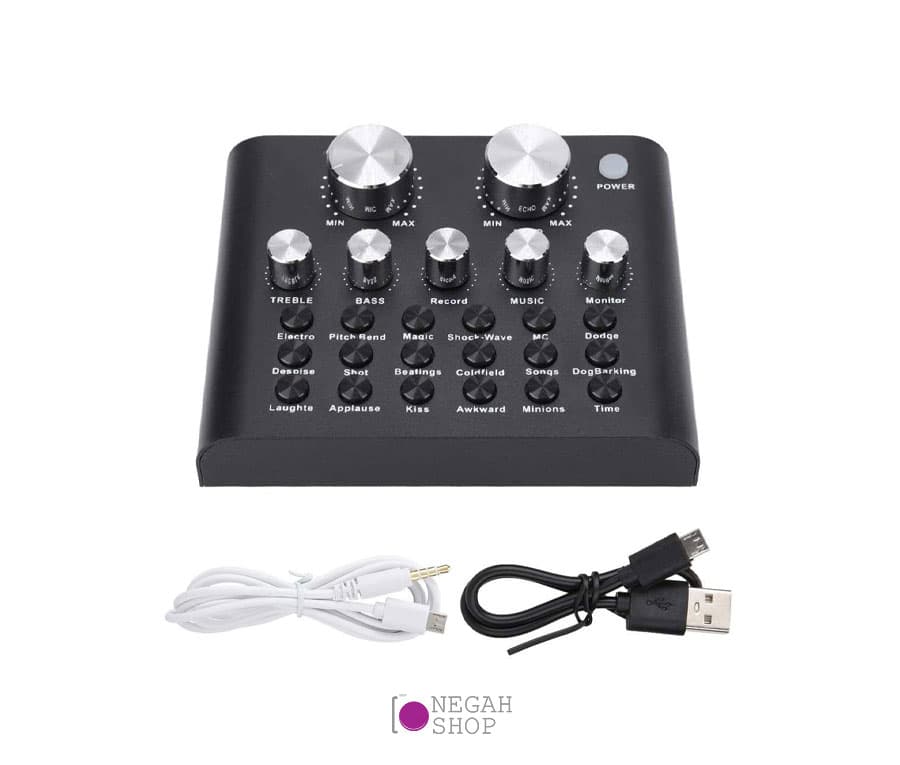 کارت صدا V8 Sound Card BK — تصویر ۶