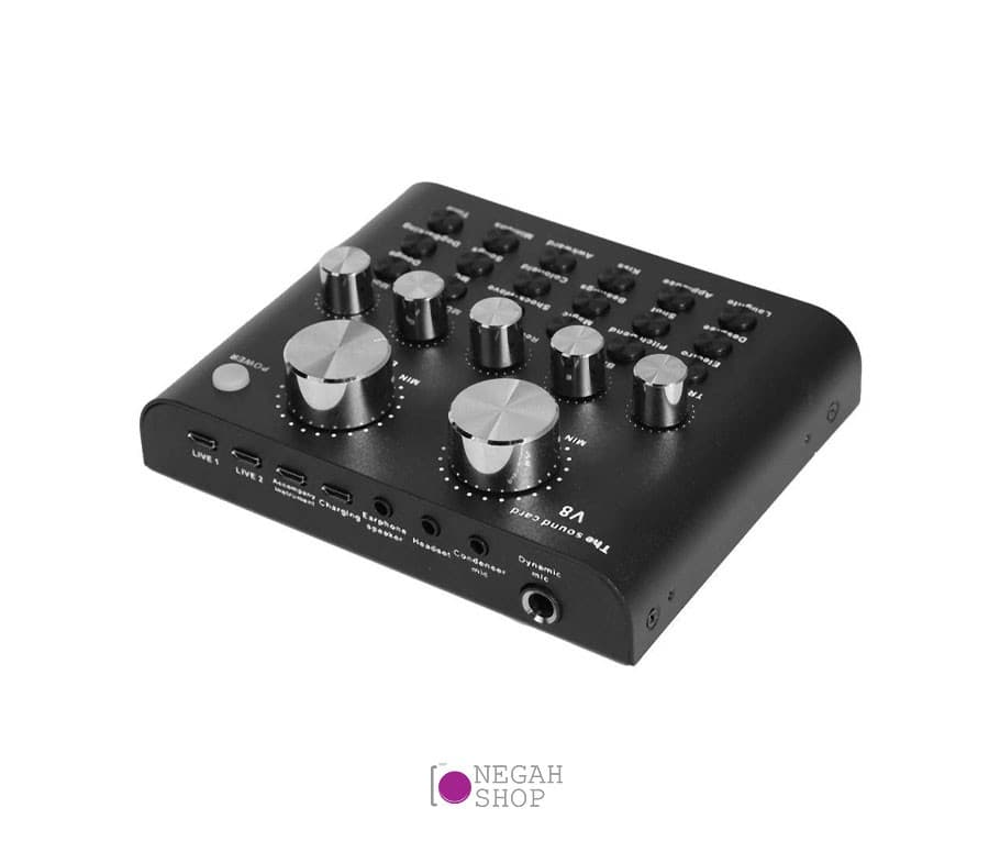 کارت صدا V8 Sound Card BK — تصویر ۷