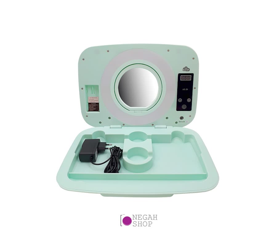 کیف آرایش با رینگ لایت ABR AS-20 — تصویر ۷