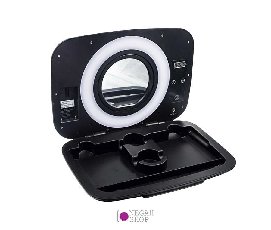 کیف آرایش با رینگ لایت ABR AS-20 — تصویر ۵