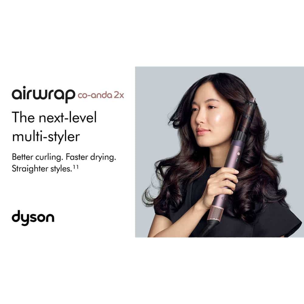 حالت دهنده مو دایسون Dyson Airwrap HS09 Co-anda2x™ multi-styler and dryer Straight+Wavy (Jasper Plum) – (بنفش – صورتی) با گارانتی 24 ماه — تصویر ۶