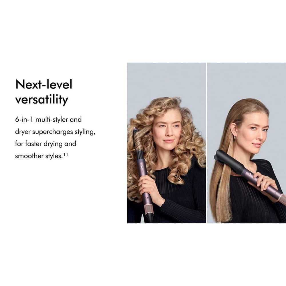حالت دهنده مو دایسون Dyson Airwrap HS09 Co-anda2x™ multi-styler and dryer Straight+Wavy (Jasper Plum) – (بنفش – صورتی) با گارانتی 24 ماه — تصویر ۵