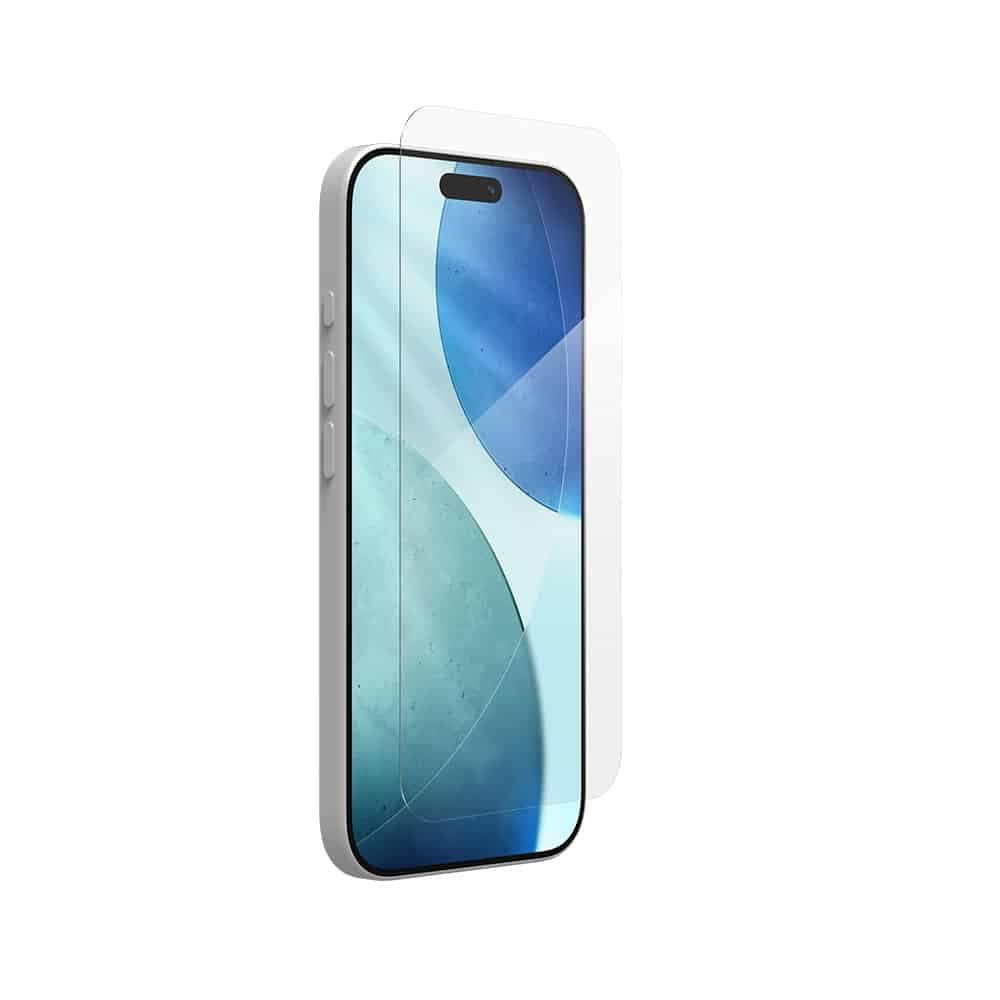 گلس زگ شفاف برای آیفون ۱۷ و ۱۷ پرو مدل ZAGG Glass Plus Edge Clear iPhone 17 and 17 Pro