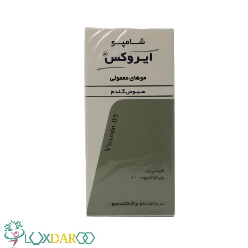 شامپو نرم کننده و براق کننده انواع مو ایروکس 200 گرم