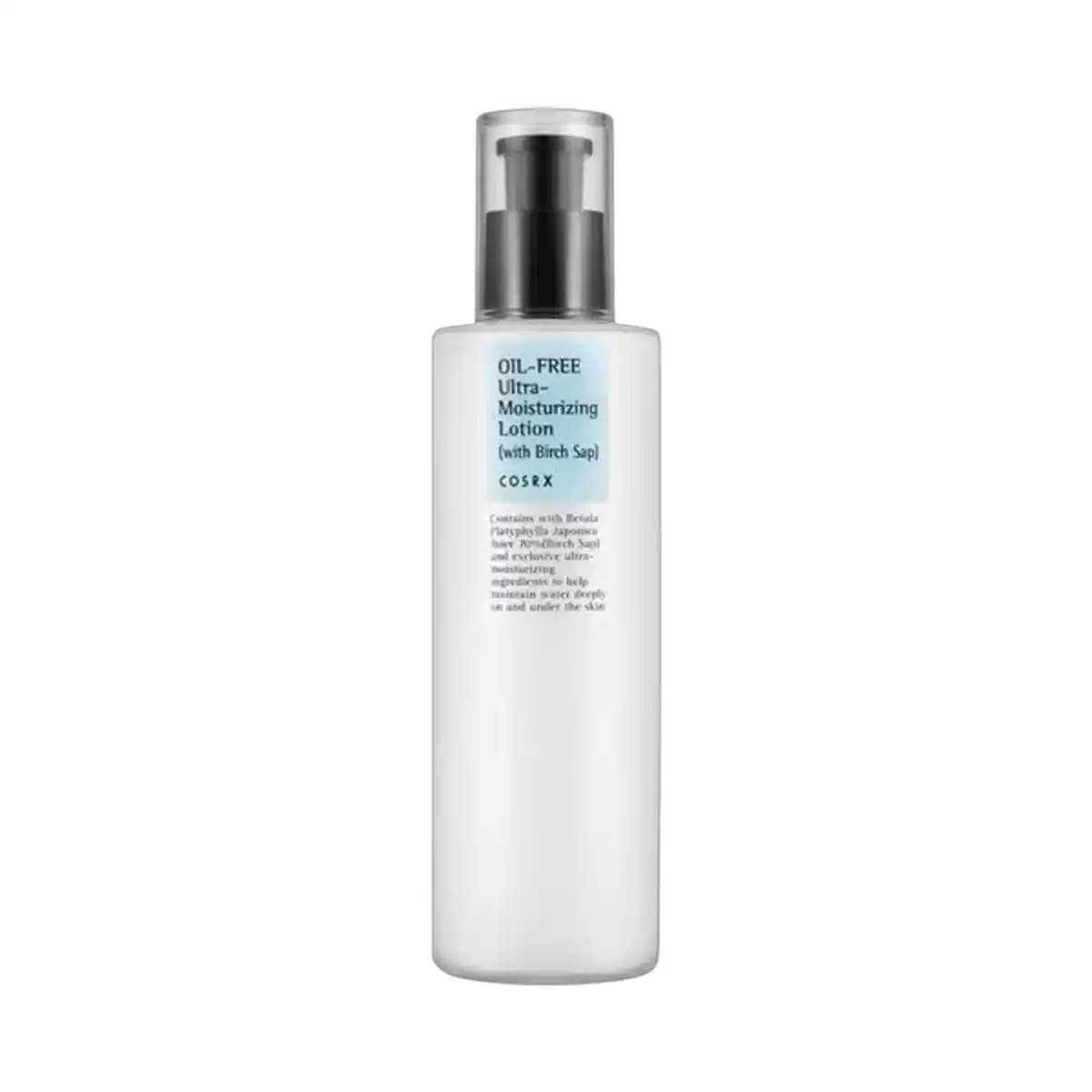 لوسیون صورت کوزارکس (COSRX Oil-Free Moisturizing Lotion) مرطوب کننده فاقد چربی ۱۰۰ میل