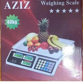 ترازو 40 کیلویی عزیز فروشگاهی
