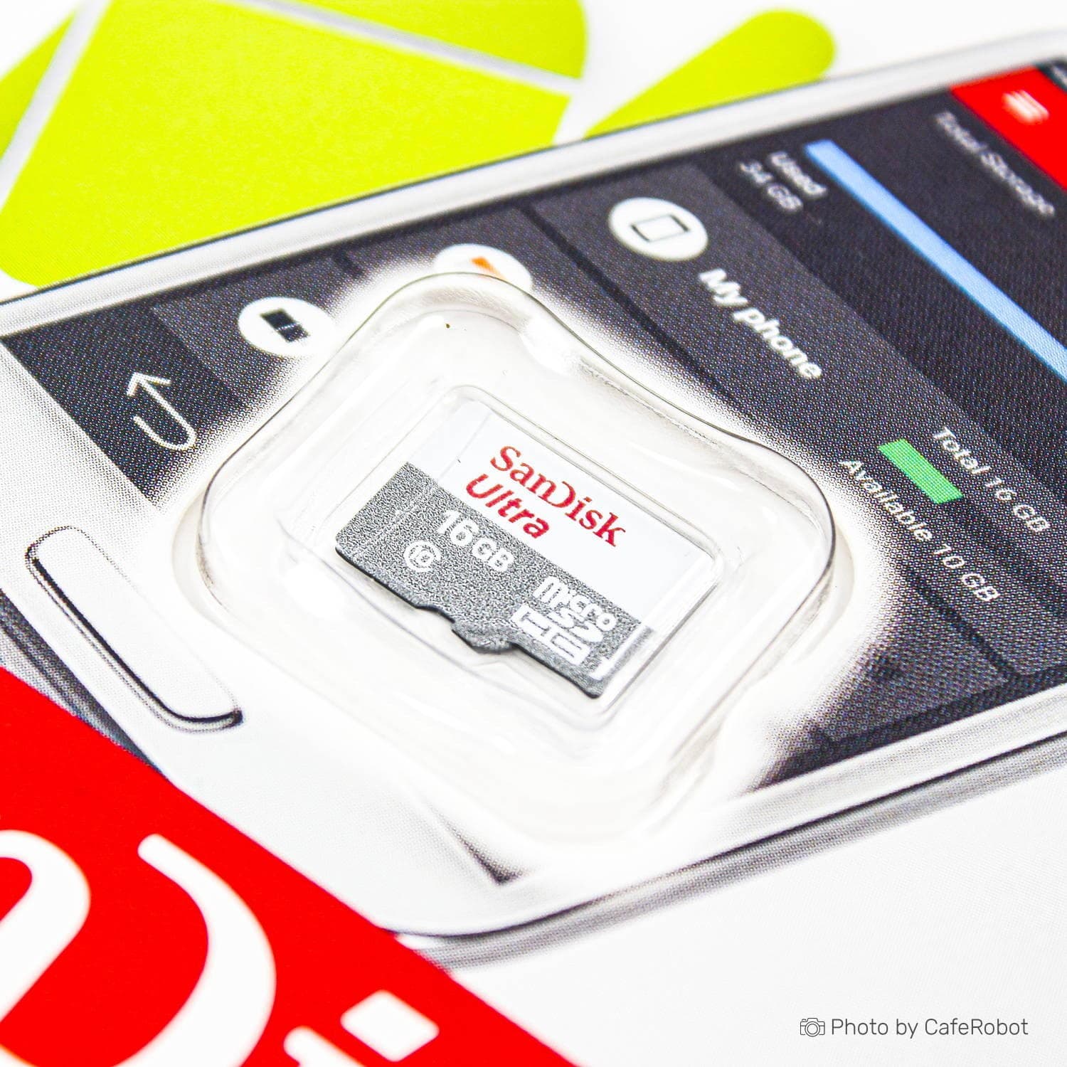 کارت حافظه میکرو اس دی 16 گیگ کلاس 10 برند SanDisk سرعت 100MB/s — تصویر ۴